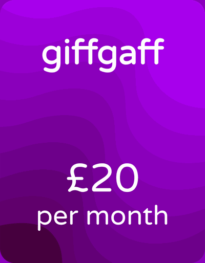 giffgaff £20/mo