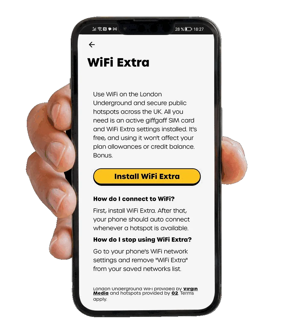 giffgaff app screenshot 6