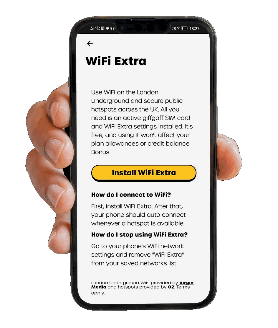 giffgaff app screenshot 6