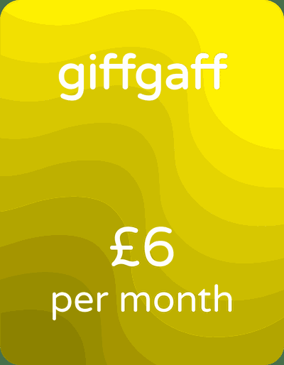 giffgaff £6/mo